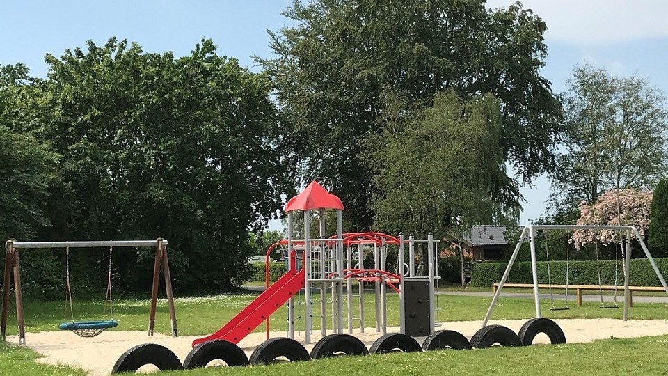 Legeplads ved Blåhøj Fællespark